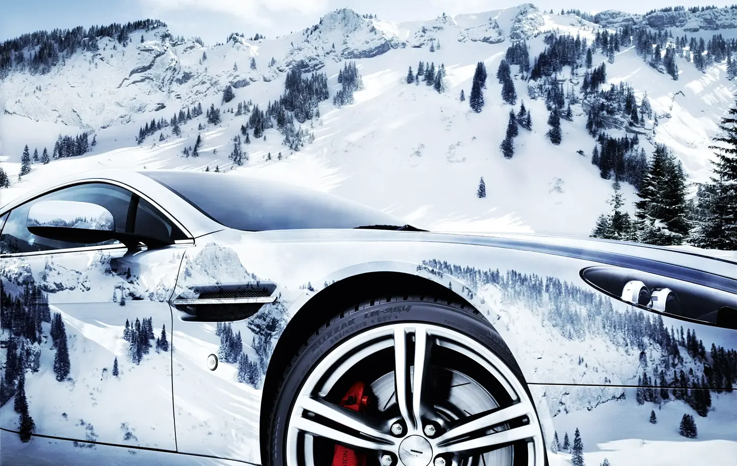 Aston Martin V8 Vantage im Allgäu