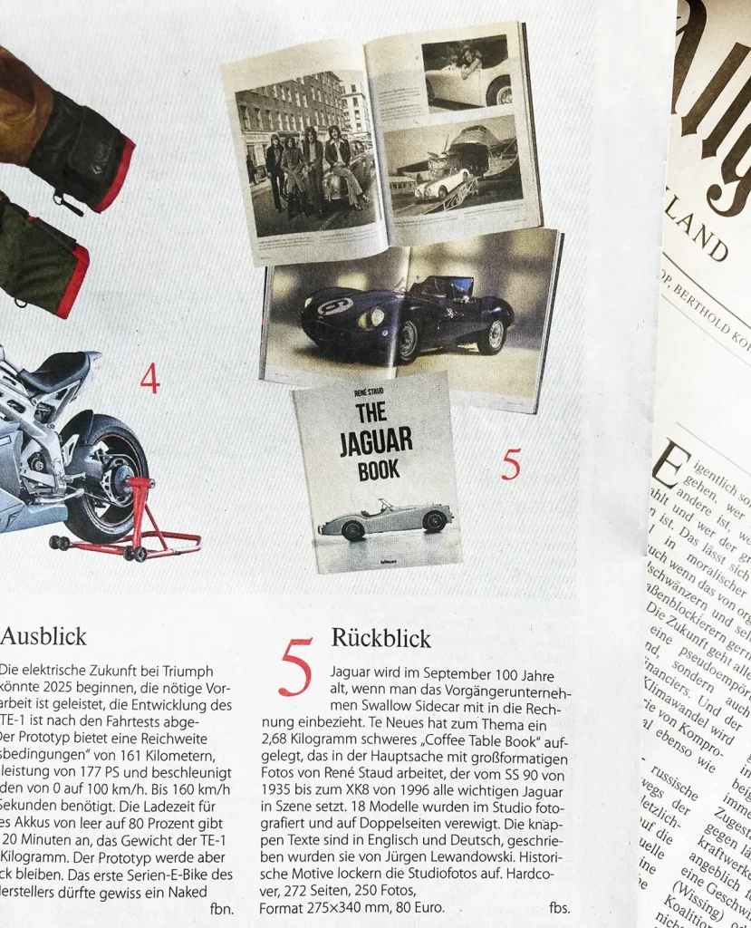 Jaguar Buch in der FAZ