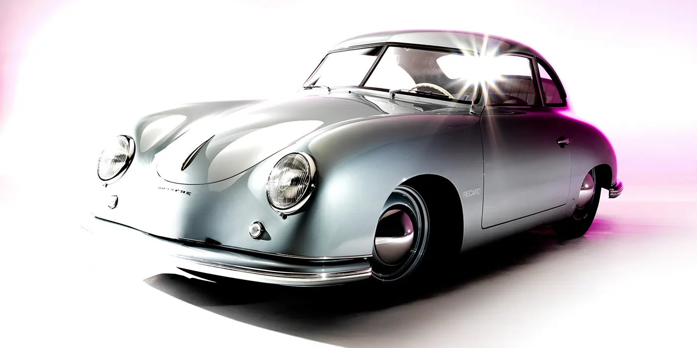 Porsche 356 (pre-A) Coupé im Studio von René Staud