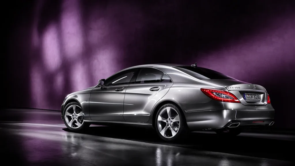 Der Mercedes, das deutsche Luxusauto